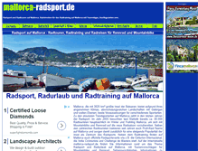 Tablet Screenshot of mallorca-radsport.de